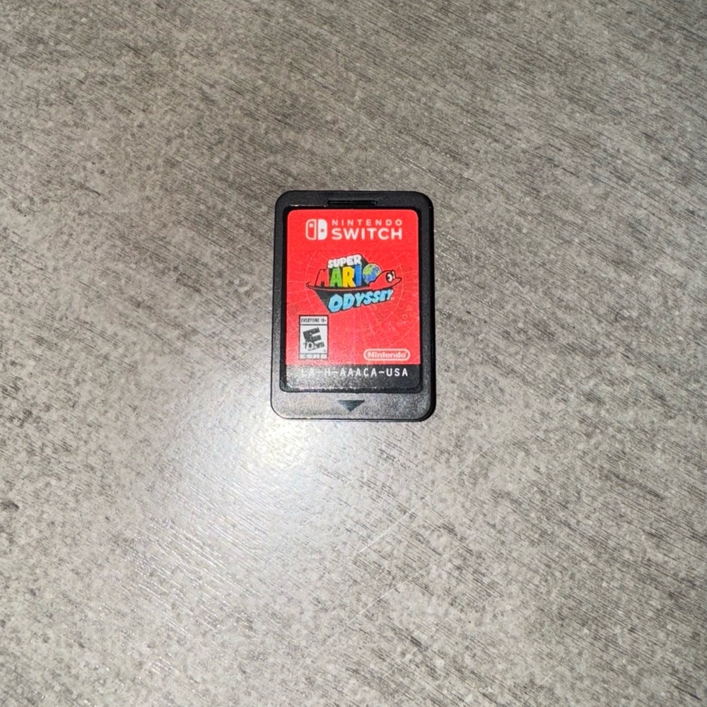 Nintendo Switch Super Mario Odyssey Game - Red Label